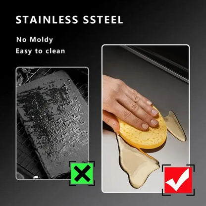 Stainless Steel Chopping Board, Non-Slip Kitchen Chopping Board, Kitchen Cutting Board, Kitchen Accessories, Household Kitchen Gadgets