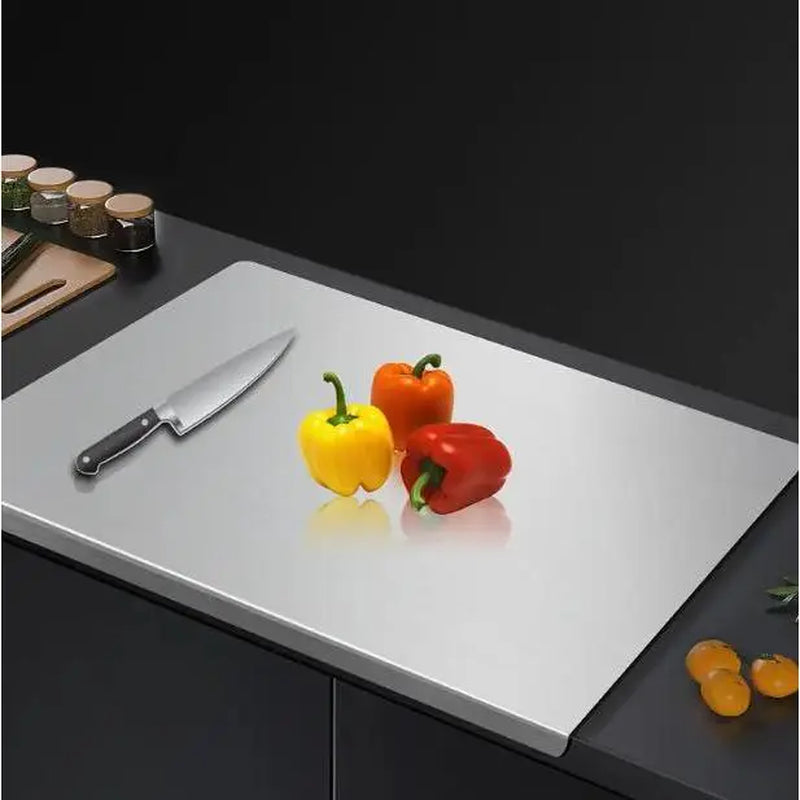 Stainless Steel Chopping Board, Non-Slip Kitchen Chopping Board, Kitchen Cutting Board, Kitchen Accessories, Household Kitchen Gadgets