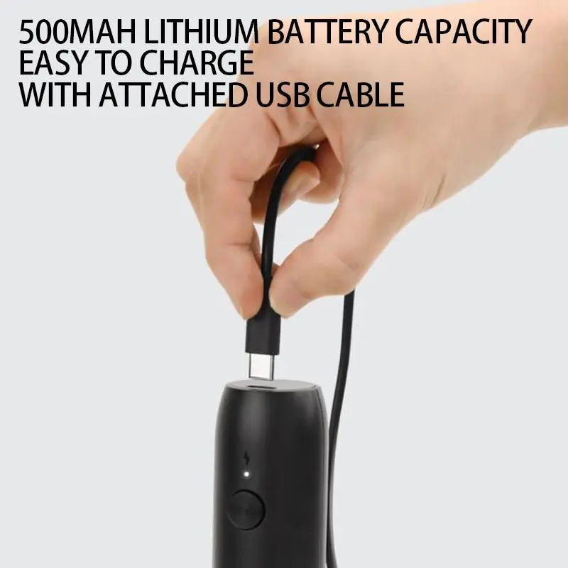 Handheld Electric Milk Frother, Type-C Rechargeable Coffee Milk Frother, Household Kitchen Appliances